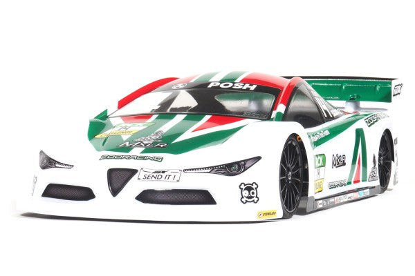 ZooRacing ZR-0014-05 - ANTI - 1:10 Tourenwagen Karosserie - 0.5mm LIGHTWEIGHT - RCXX - rc racing for professionals