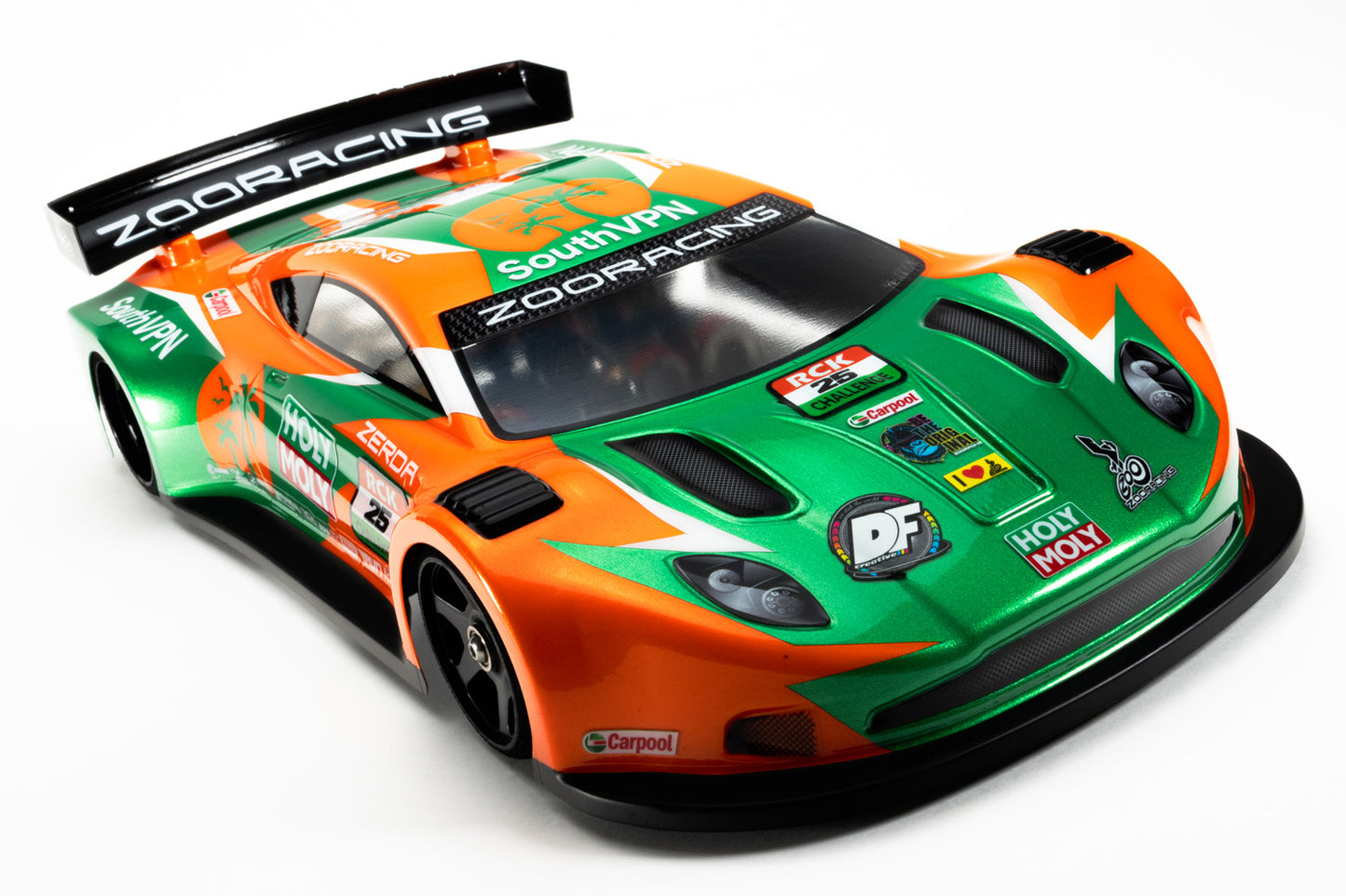 Carrosserie ZERDA GT12 – Carrosserie GT haute performance pour course à l'échelle 1:12