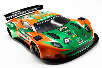 Carrosserie ZERDA GT12 – Carrosserie GT haute performance pour course à l'échelle 1:12