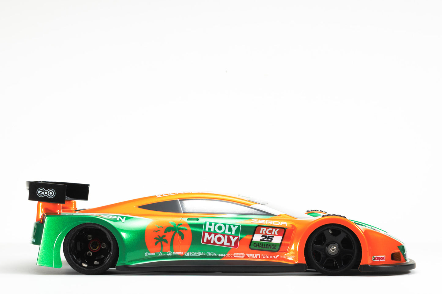 Carrosserie ZERDA GT12 – Carrosserie GT haute performance pour course à l'échelle 1:12