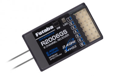 Futaba R2006GS S-FHSS/FHSS 6ch RX - RCXX - RC Racing Shop | RC Models | Tuning & Spare Parts for Professionals