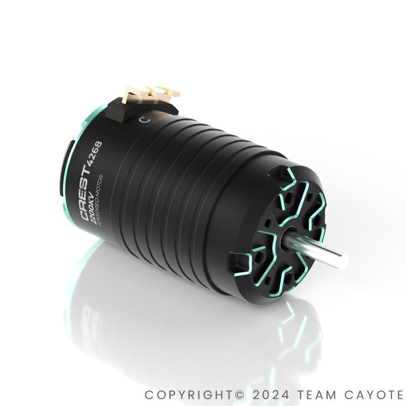 Moteur Brushless CAYOTE 1/8 CREST 4268 pour 1/8