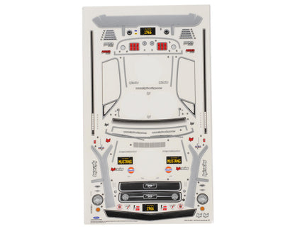 Carrosserie transparente HPI Ford Mustang GT 1966 (200 mm)