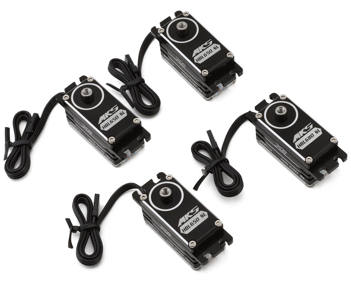 MKS Servo 3x HBL650SL and 1x HBL680SL HV Digital Servo