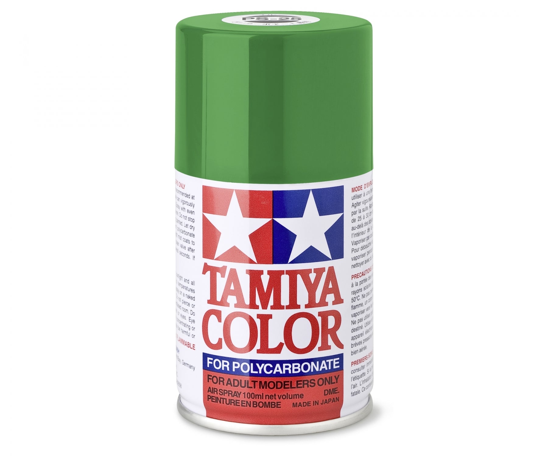Tamiya Lexan Spray (1) - PS-25 Bright Green - RCXX - rc racing for professionals