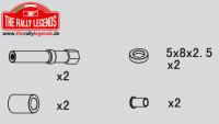 Rally Legends Steering post set - RCXX - RC Racing Shop | RC Models | Tuning & Spare Parts for Professionals