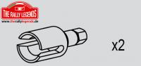 Rally Legends Metal joint cups for gear differential - RCXX - RC Racing Shop | RC Models | Tuning & Spare Parts for Professionals