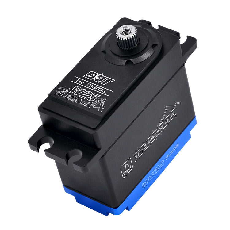 SRT Servo W25 1/10 & 1/8 Offroad HV WATERPROOF (0.14s/7.4V/25kg) Digital - RCXX - rc racing for professionals