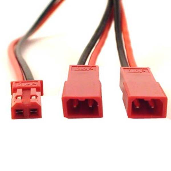 Connecteur en Y JST 20 cm - Mâle vers Femelle/Femelle